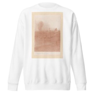 Vrouw op een houten brug by Henri van Daalhoff Sweatshirt