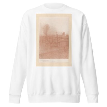 Vrouw op een houten brug by Henri van Daalhoff Sweatshirt