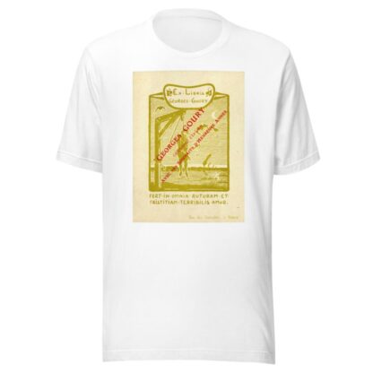Fert in omnia rutubam et tristitiam terribilis amor by Anonymous T-Shirt