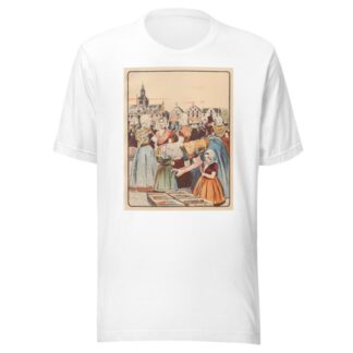 Un Marché En Zélande by Fernand Piet T-Shirt