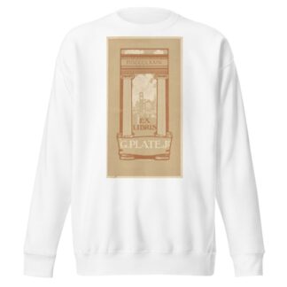 Ex libris van G. Plate Jr. by Bernard Eilers Sweatshirt