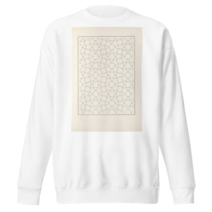 Les éléments de l’art arabe pl 037 by Jules Bourgoin Sweatshirt