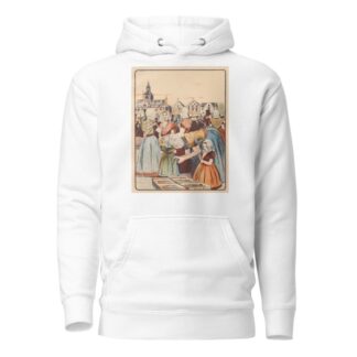 Un Marché En Zélande by Fernand Piet Hoodie