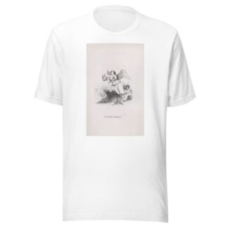 The Exiled Angel by J. J. Grandville T-Shirt