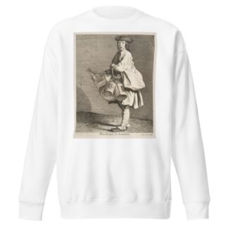Lantern Seller by Edmé Bouchardon Sweatshirt