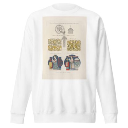 Crosse et boite en émail, ouvrages du commencement du XIIIe. siècle. by Nicolas Xavier Willemin Sweatshirt