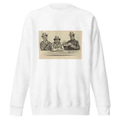From the bartender’s point of view by Charles Dana Gibson Sweatshirt