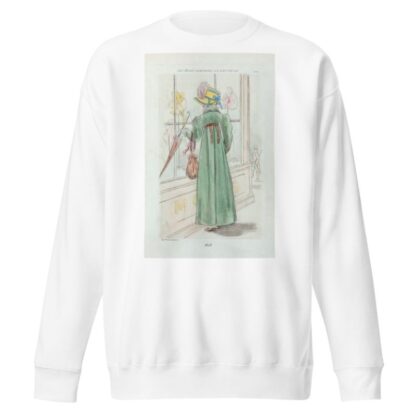 1812 [Women’s fashion in nineteenth-century Paris] by Henri Boutet Sweatshirt