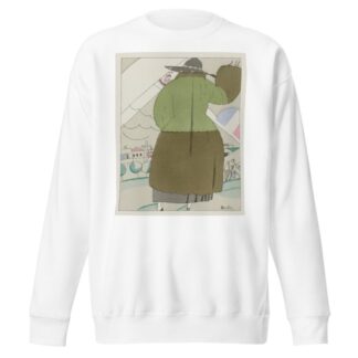 Relation ; Manteau de sports, de Paul Poiret by Charles Martin Sweatshirt
