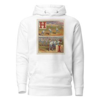 Baseball A B C Pl.06 by McLoughlin Bros Hoodie
