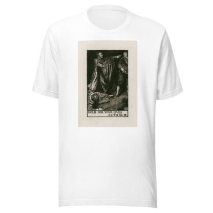 Othello; Hold for your lives Act II Scene III by Byam Shaw T-Shirt