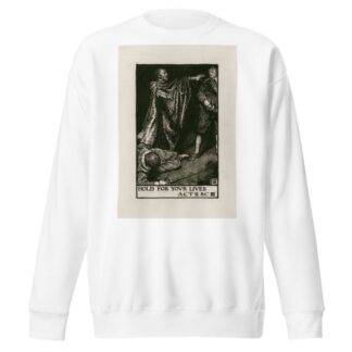 Othello; Hold for your lives Act II Scene III by Byam Shaw Sweatshirt