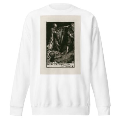 Othello; Hold for your lives Act II Scene III by Byam Shaw Sweatshirt