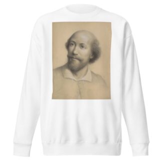 The head of Shakespeare by George Henry Hall Sweatshirt