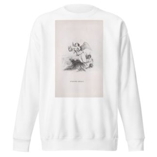 The Exiled Angel by J. J. Grandville Sweatshirt