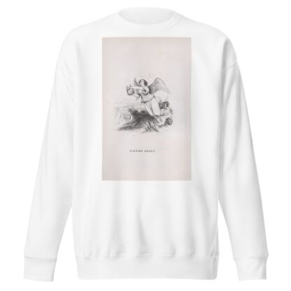The Exiled Angel by J. J. Grandville Sweatshirt