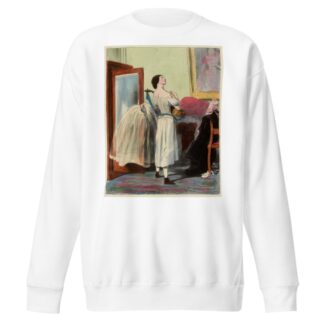 Rien n’est si joli que la fa a a a ble e e, si triste que la vérité by Paul Gavarni Sweatshirt