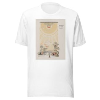 Their first view of the island by Gwynedd M. Hudson T-Shirt