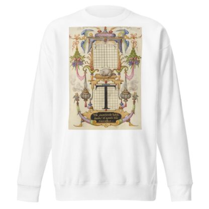 Guide for Constructing the Letter T by Joris Hoefnagel Sweatshirt