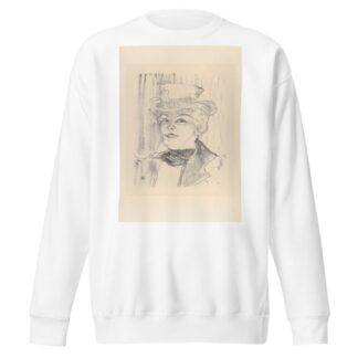Madame Réjane by Henri de Toulouse-Lautrec Sweatshirt
