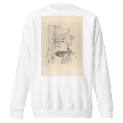 Madame Réjane by Henri de Toulouse-Lautrec Sweatshirt