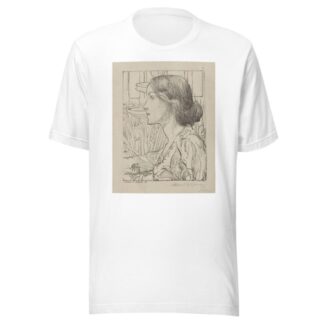Bust portrait of young woman in profile by Albert Sterner T-Shirt