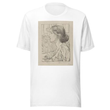 Bust portrait of young woman in profile by Albert Sterner T-Shirt