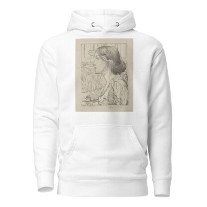 Bust portrait of young woman in profile by Albert Sterner Hoodie