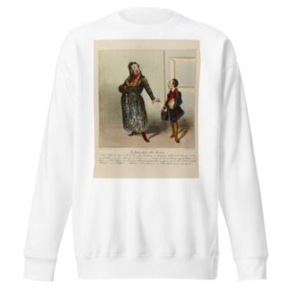 La fortune fait oublier les amis by Honoré Daumier Sweatshirt