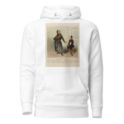 La fortune fait oublier les amis by Honoré Daumier Hoodie