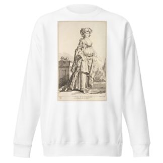 Dame de Constantinople, plate 5 by François Boucher Sweatshirt