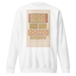 Linear-Verzierungen an verschiedenen Privat=Gebäuden zu Kairo by Friedrich Maximilian Hessemer Sweatshirt