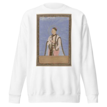 Portret van Sultan Muhammad-Quli, zoon van Muhammad-Quli Padsha na zijn vader heeft hij over Golconda geregeerd by Anonymous Sweatshirt
