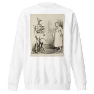 Somehow I don’t feel so much like a conqueror without those things on by William Henry Walker Sweatshirt