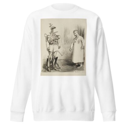 Somehow I don’t feel so much like a conqueror without those things on by William Henry Walker Sweatshirt