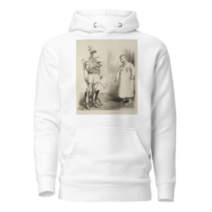 Somehow I don’t feel so much like a conqueror without those things on by William Henry Walker Hoodie