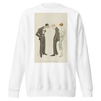 Le dernier jour de la grande semaine ! by Georges Goursat (Sem) Sweatshirt