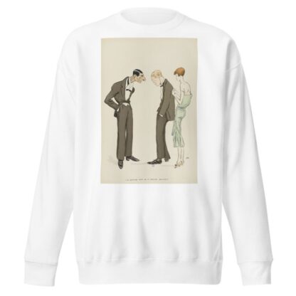 Le dernier jour de la grande semaine ! by Georges Goursat (Sem) Sweatshirt