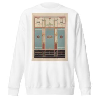 The most beautiful walls in Pompeii Pl.19 by Victor Steeger Sweatshirt