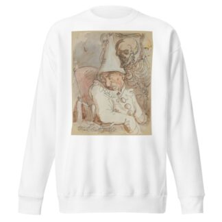 Mirth extinguished by Thomas Rowlandson Sweatshirt