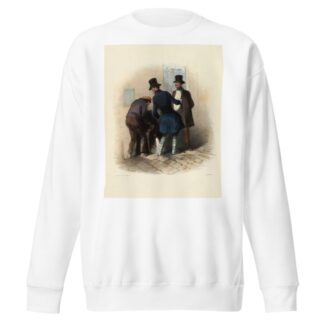 Les Bornes Fontaines by Frédéric Bouchot Sweatshirt