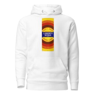 Liberty Bond Brand Produce Label by Anonymous Hoodie