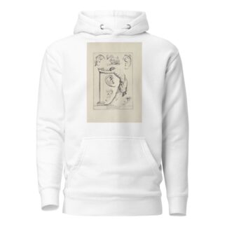 Alfabeto in sogno Pl.05 by Giuseppe Maria Mitelli Hoodie