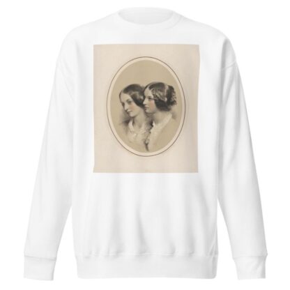 Portrait Busts of Two Women by James Archer Sweatshirt