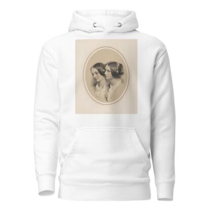 Portrait Busts of Two Women by James Archer Hoodie