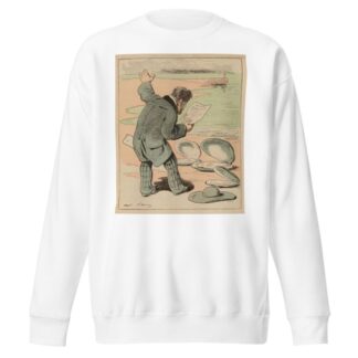 Conférence intime by André Gill Sweatshirt