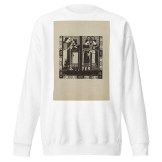 Gedeelte van de omslag van het jubileumnummer van Architectura by Karel de Bazel Sweatshirt