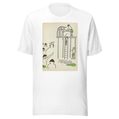 Stick-in-the-Mud; a tale of a village, a custom, and a little boy pl16 by Fred Ketchum T-Shirt