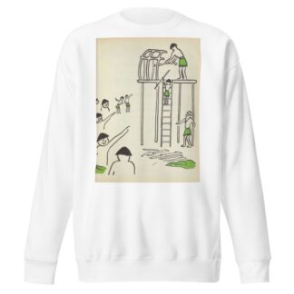 Stick-in-the-Mud; a tale of a village, a custom, and a little boy pl16 by Fred Ketchum Sweatshirt