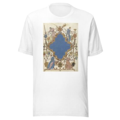 Titelblad met cartouche omgeven door vier allegorische vrouwenfiguren by Nicolaes de Kemp T-Shirt
